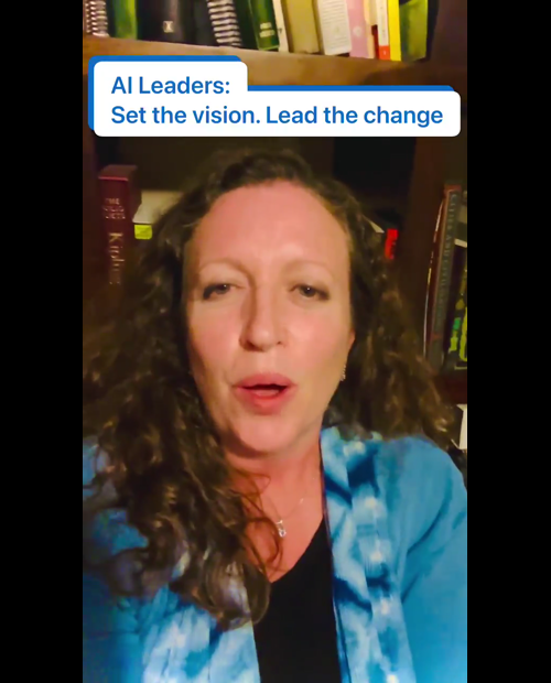 How AI leaders set vision and lead change | Emily Tell, EMBA posted on the topic | LinkedIn