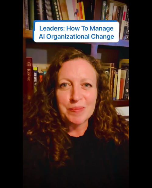 How to Lead AI Change in Your Organization | Emily Tell, EMBA posted on the topic | LinkedIn