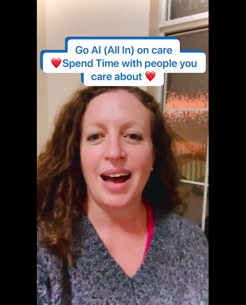 Go AI (All In) with Care Today & This Weekend